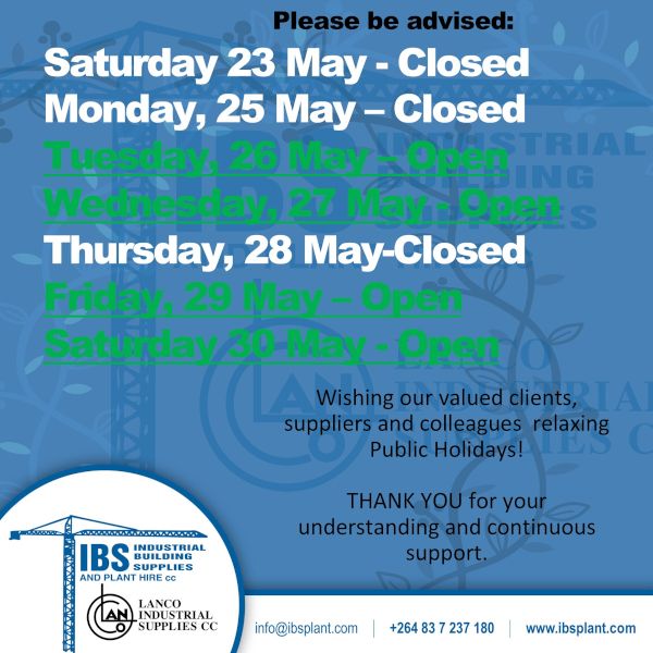 End of May 2026 Hours